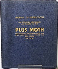 Set of 12 Original De Havilland Aircraft Manuals