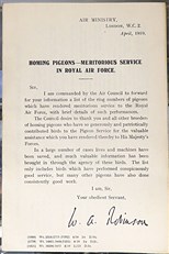 Royal Air Force Pigeon Service Manual