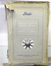 Bristol Engineering Department Quarterly Statement, Number One October 1941
