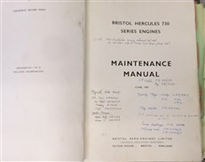 Bristol Hercules 730 Series Engines Maintenance Manual