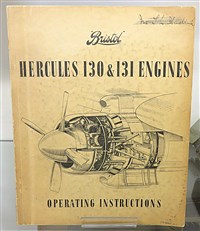 Bristol Hercules 130 & 131 Engines Operating Instructions