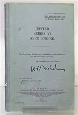Jupiter Series VI Aero Engine Air Publication 1278 1st Edition March, 1927