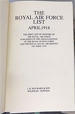 The Royal Air Force List April 1918