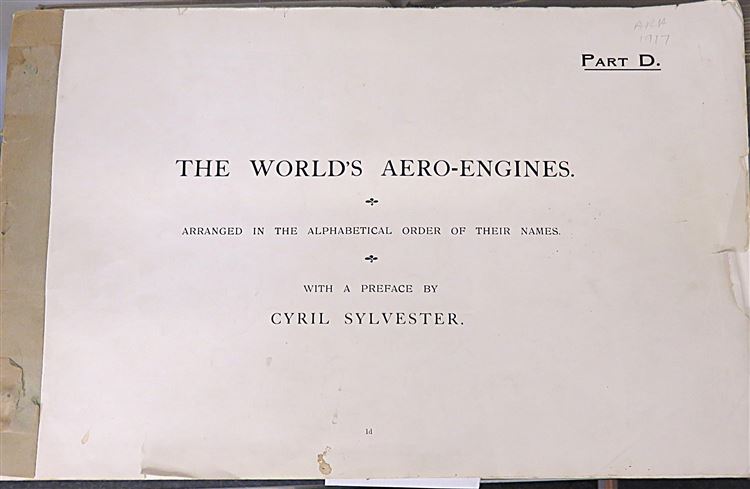 The World's Aero-Engines Part D.