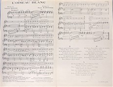 l'Oiseau Blanc & Chanson des Ailes