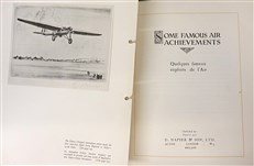 Some Famous Air Achievements (Quelques fameux exploits de l'Air)