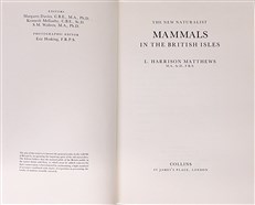 The New Naturalist: Mammals in the British Isles 