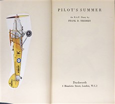 Pilot's Summer (Signed by Owen G. Thetford)