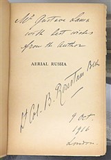 Aerial Russia The Romance Of The Giant Aeroplane Signed 