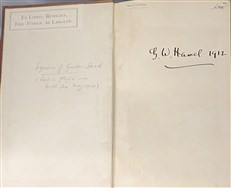 Artificial and Natural Flight (Signed by G. W. Hamel and Sir Hiram Maxim)