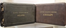 Lloyd’s Aviation Record: A Rare Pair of Early 1920s Pilot and Aircraft Registers
