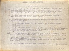 Lloyd’s Aviation Record: A Rare Pair of Early 1920s Pilot and Aircraft Registers