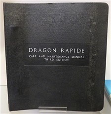 The de Havilland Dragon Rapide Marks II and III Care and Maintenance Manual (Third Edition)