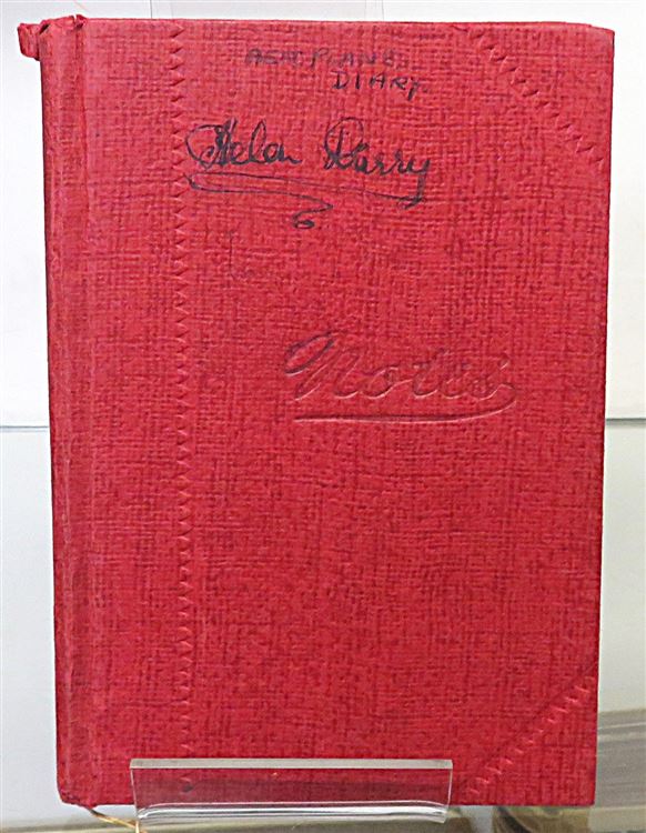 Handwritten Record of Aeroplanes seen starting from April 7th 1940 (with letter from an RAF Officer in Training)