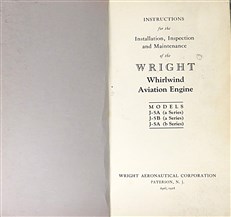 Instruction Book for Wright Whirlwind Engines