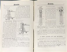 Salmson Aero Engines Canton-Unne System Working Instructions
