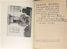 Aerial Russia: The Romance of the Giant Aeroplane (Signed by C.J.H. MacKenzie-Kennedy)