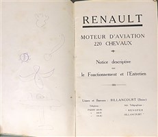 Renault Moteur d'Aviation 220 Chevaux: Notice descriptive sur le Fonctionnement et l'Entretien