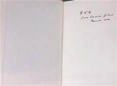Charles Woodbine Parish D.F.C. R.A.F. (Signed by his Father)