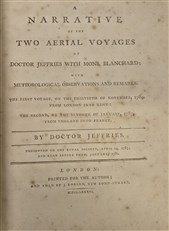 A Narrative of the Two Aerial Voyages of Doctor Jeffries with Monsieur Blanchard