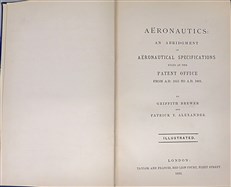 Aeronautics (Signed and Inscribed by Griffith Brewer, from the C. S. Rolls Collection)