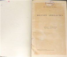 The Present Status of Military Aeronautics