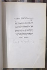 The Rise And Fall Of Carol Banks Limited Edition Signed by Elliott White Springs