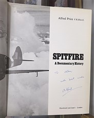 Spitfire A Documentary History Signed by the Author 