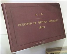 A.I.R. Register Of British Aircraft 1930. The British Corporation Register Of Shipping And Aircraft 