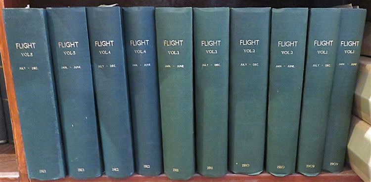 Set of Early Flight Magazines: The First Aero Weekly of the World