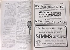 Set of Early Flight Magazines: The First Aero Weekly of the World
