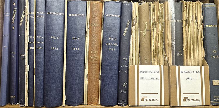 Complete set of Aeronautics Magazines 1908-1953