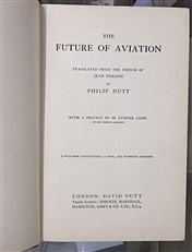 The Future of Aviation. Its Industrial And Commercial Future 