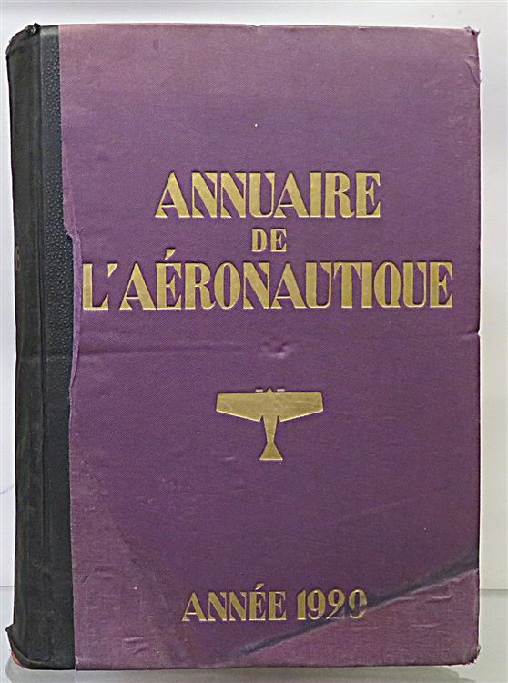 Annuaire De L'Aeronautique Anne 1929