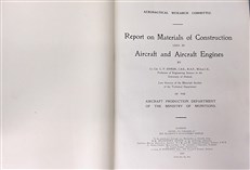 Report on the Materials of Construction Used in Aircraft & Aircraft Engines