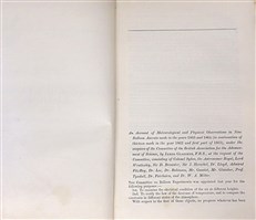 An Account of Meterological and Physical Observations