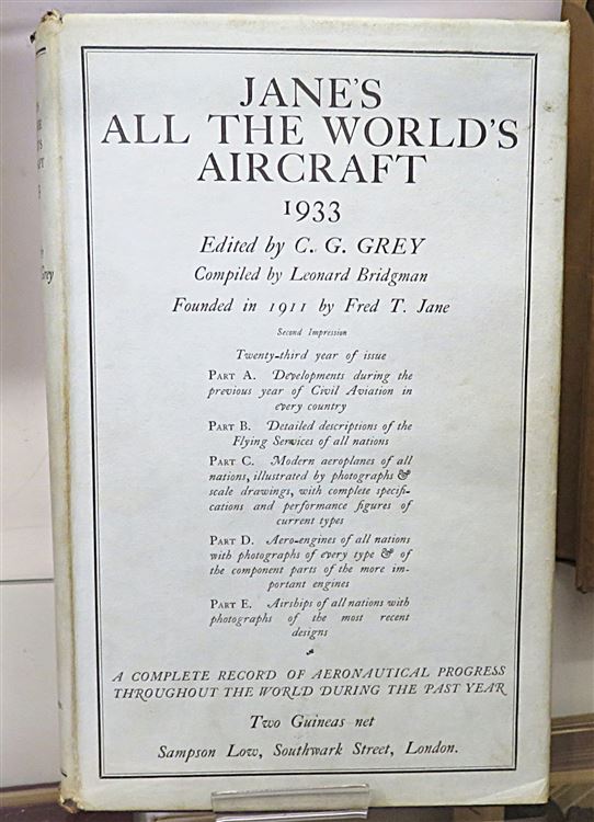 All the World's Aircraft 1933