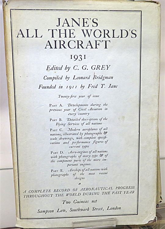 All the World's Aircraft 1931