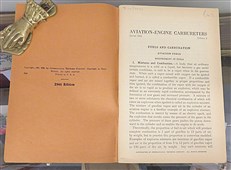Aviation-Engine Carbureters 1944 Edition Serial 5164