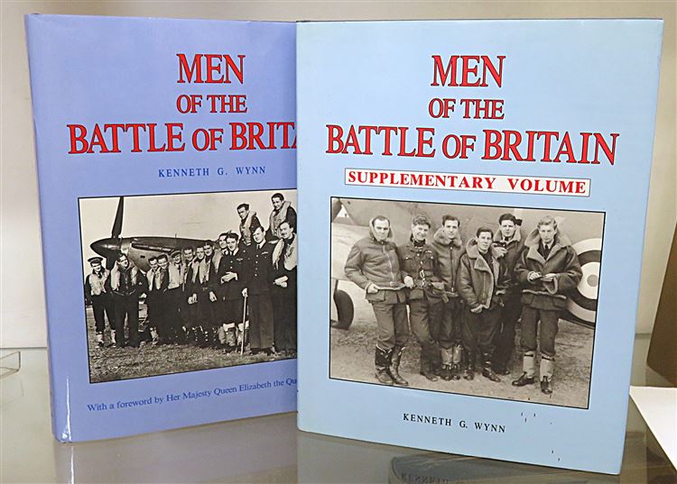 Men of the Battle of Britain (Signed by the Author and 8 Pilots, 2 Volume Set)