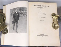 The First Yale Unit A Story of Naval Aviation two volumes 