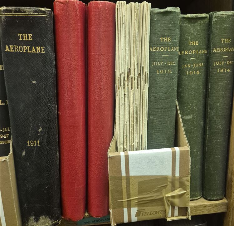 Set of "The Aeroplane" Magazines
