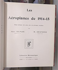 Les Aeroplanes de 1914-1915 Etude technique, avec plans cotes, des principaux aeroplanes 