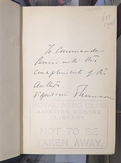 Air Facts And Problems Signed by the Author 