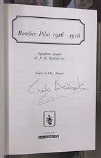 Bomber Pilot 1916-1918 Signed by the Editor 