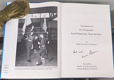 The History Of No 20 Squadron Royal Flying Corps - Royal Air Force Signed by the Author 
