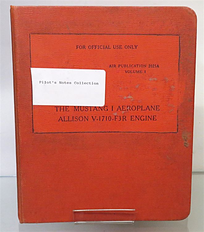 Hand-Compiled Collection of Rare Pilot's Notes