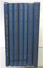 International Index to Aeronautical Technical Reports (7 Volumes, 1933-1939)
