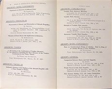 International Index to Aeronautical Technical Reports (7 Volumes, 1933-1939)
