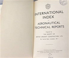 International Index to Aeronautical Technical Reports (7 Volumes, 1933-1939)